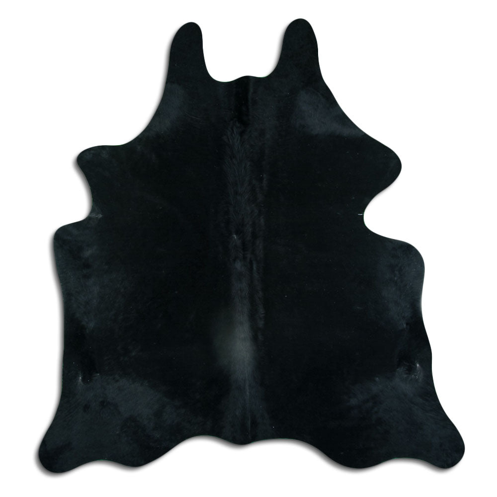 Juodas karvės kailis XL