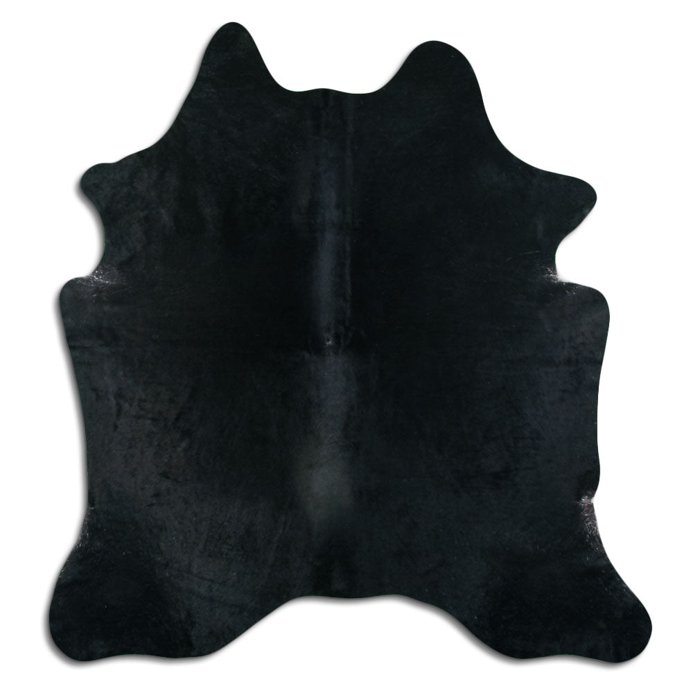 Juodas karvės kailis XL