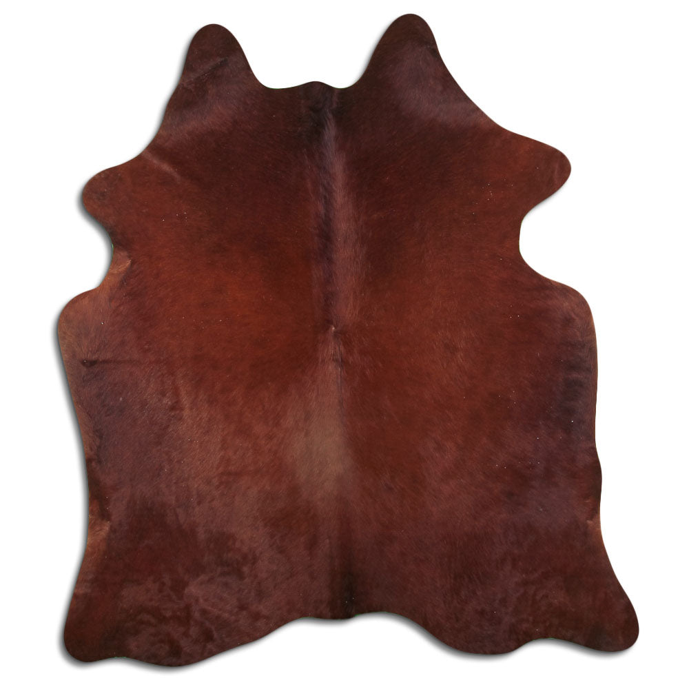 Rudas karvės kailis M