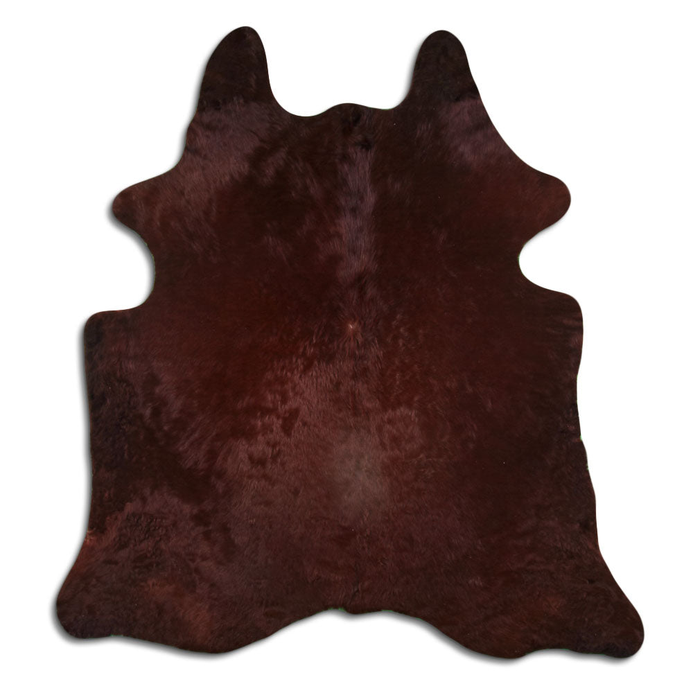 Rudas karvės kailis L