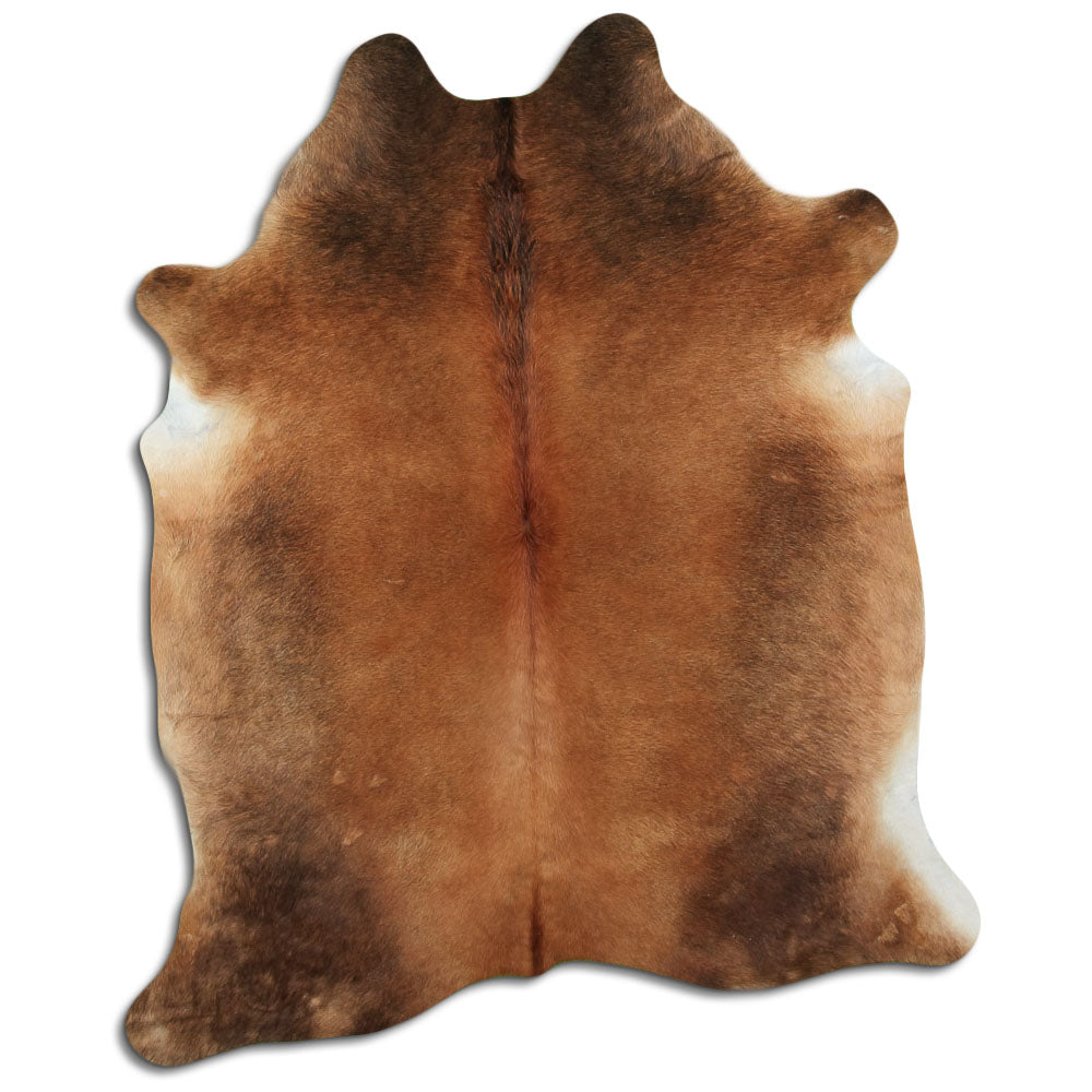 Rudas karvės kailis XL