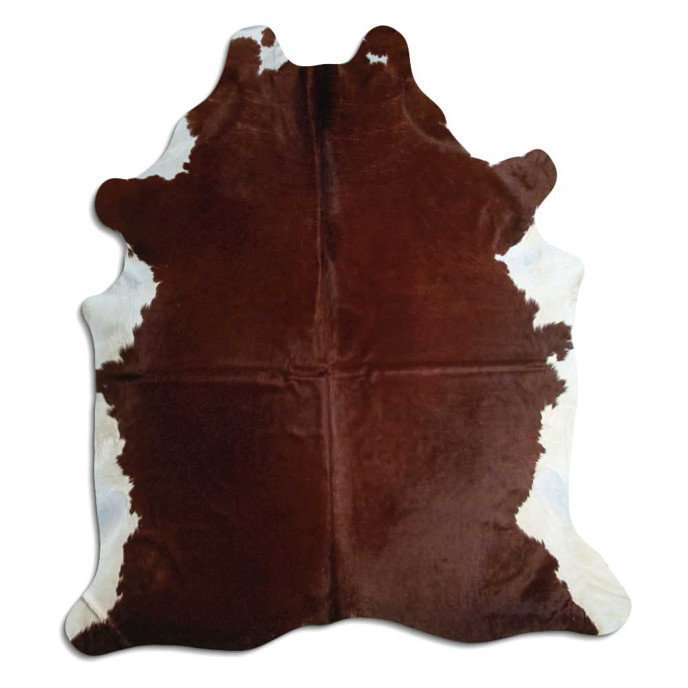 Rudas karvės kailis XL