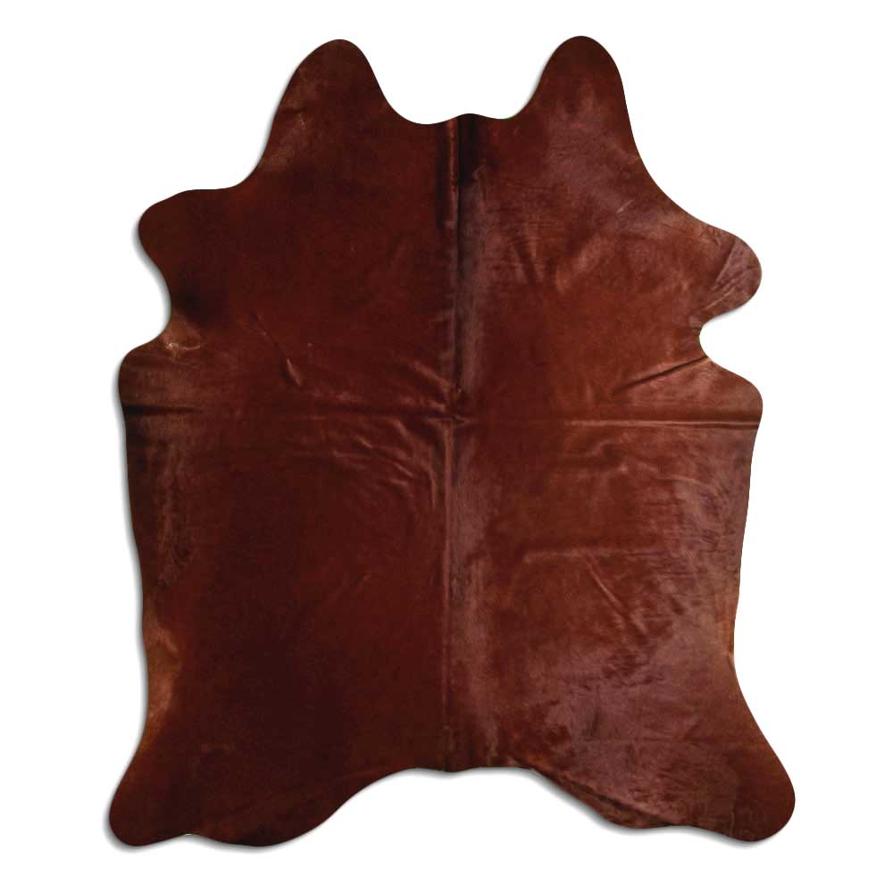 Rudas karvės kailis XL