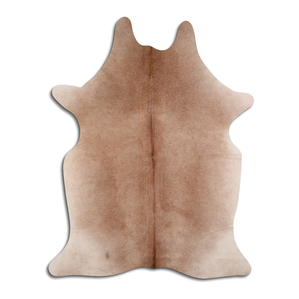 Šampaninis karvės kailis XL