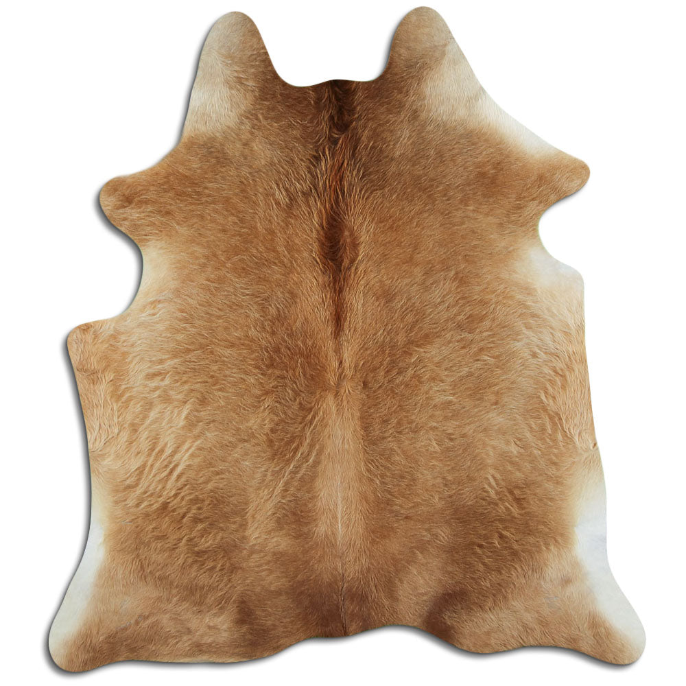 Rudas karvės kailis M