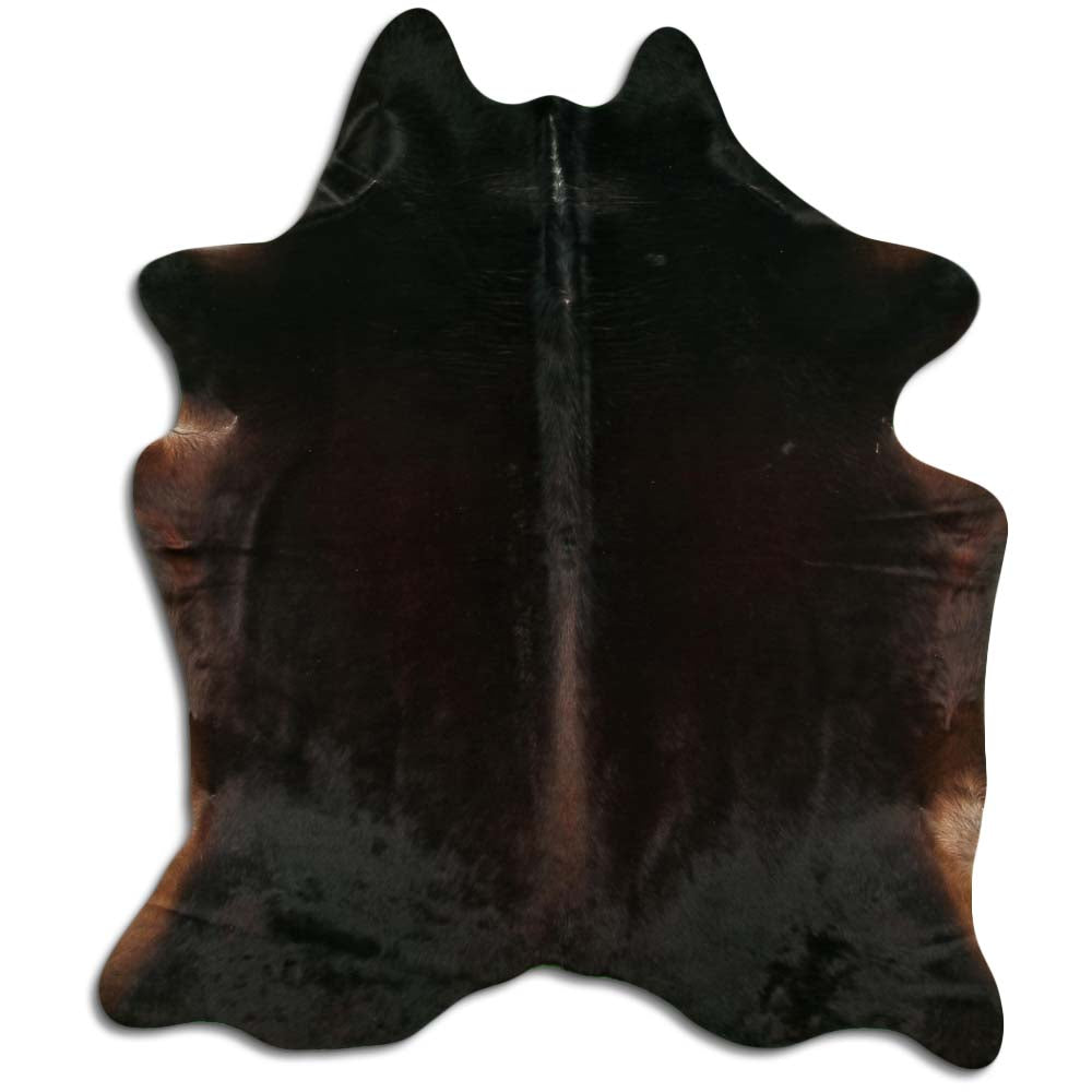 Rudas karvės kailis L