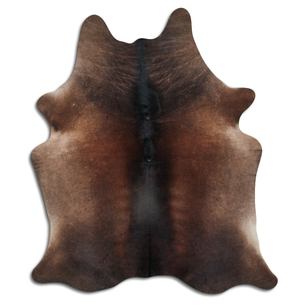Rudas karvės kailis L