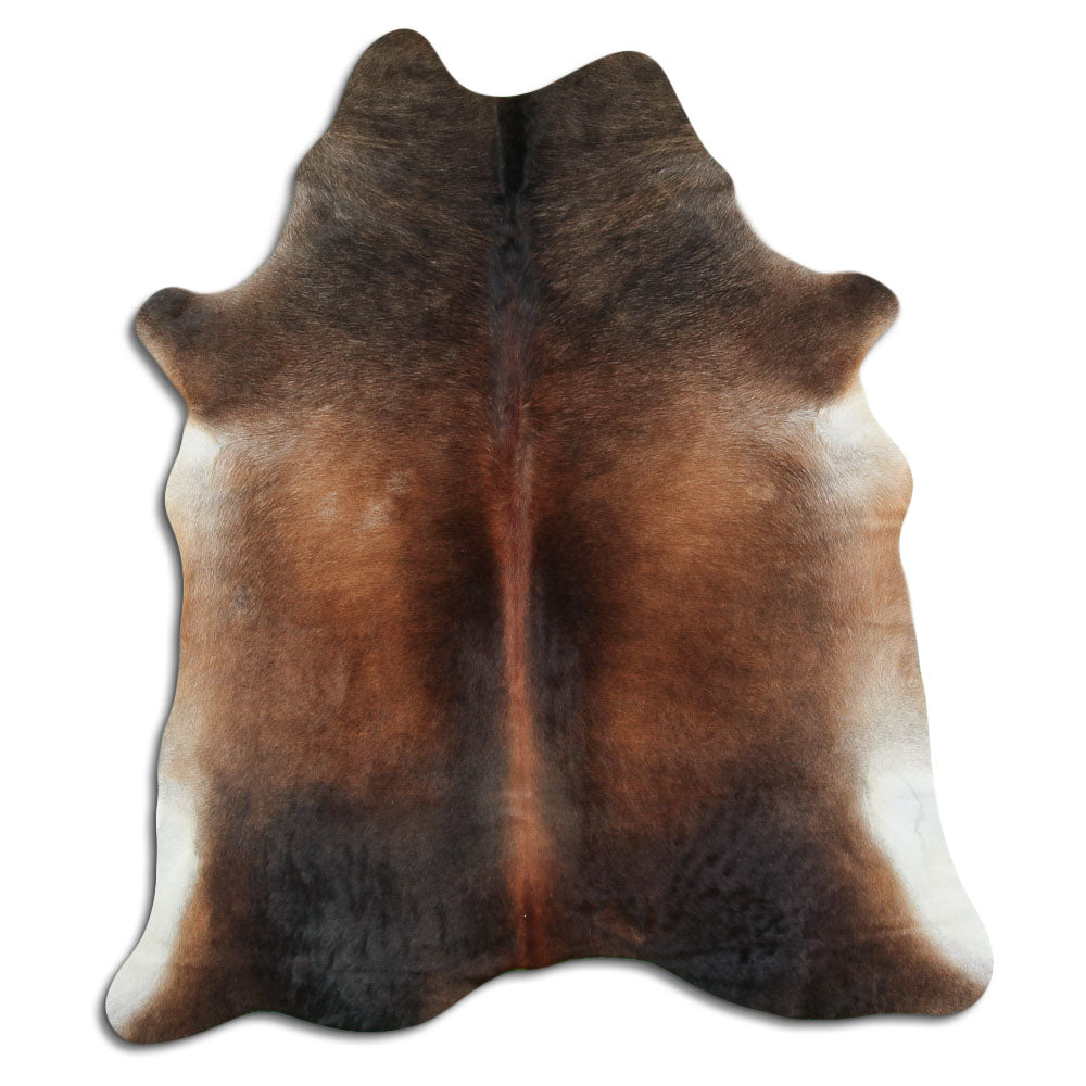 Rudas karvės kailis L