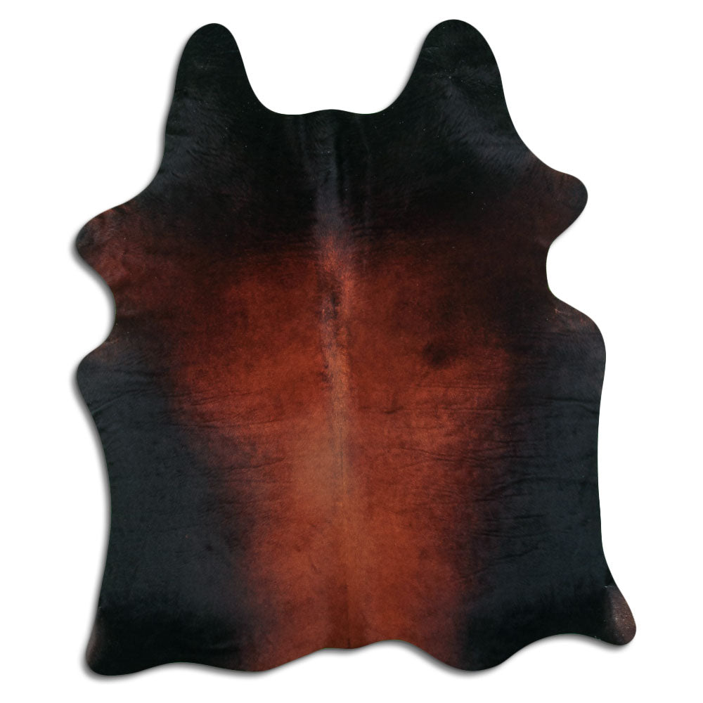 Rudas karvės kailis L