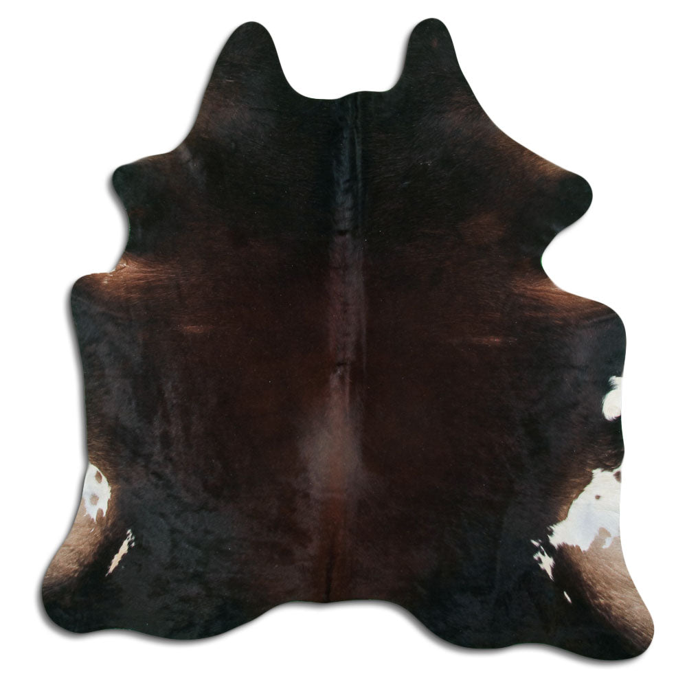Rudas karvės kailis L