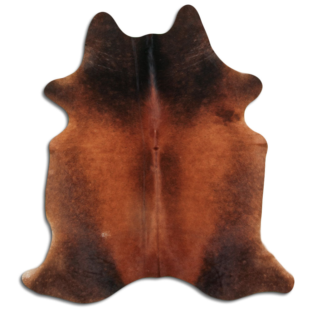Rudas karvės kailis L