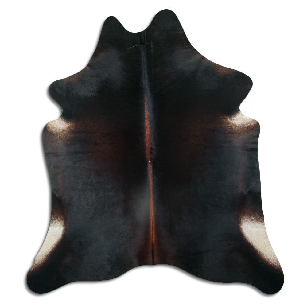 Rudas karvės kailis XL