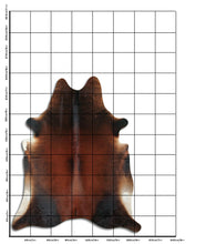 Įkelti vaizdą į galerijos rodinį, Rudas karvės kailis XXL
