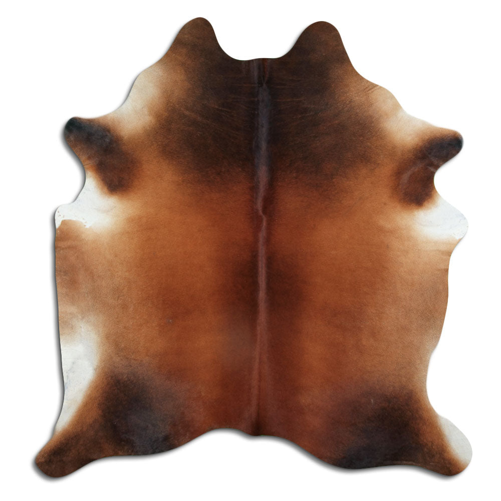 Rudas karvės kailis XL