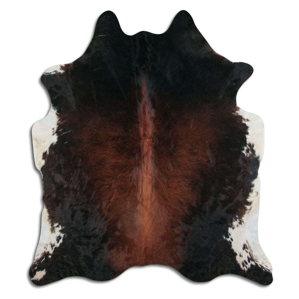 Rudas karvės kailis XL