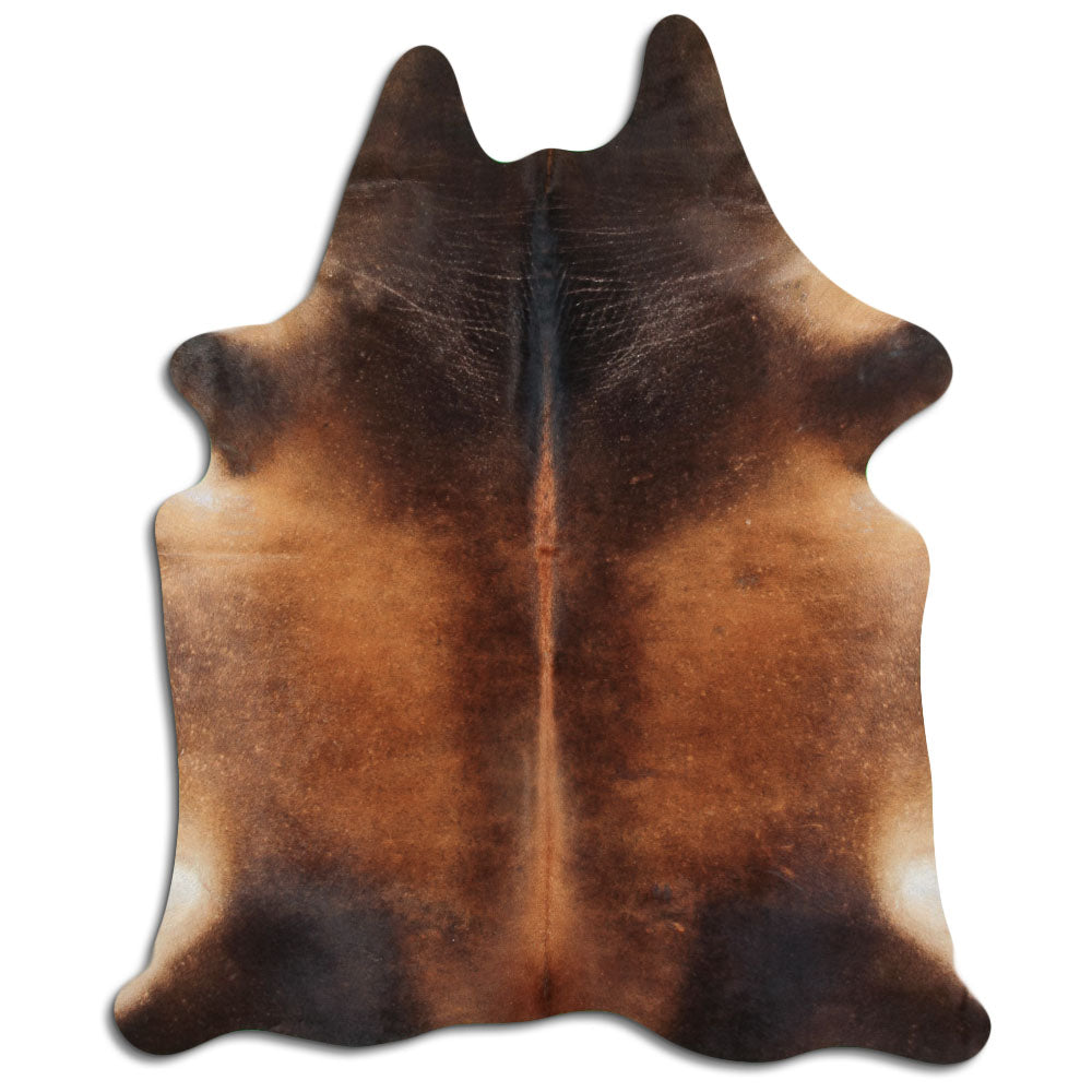 Rudas karvės kailis XL