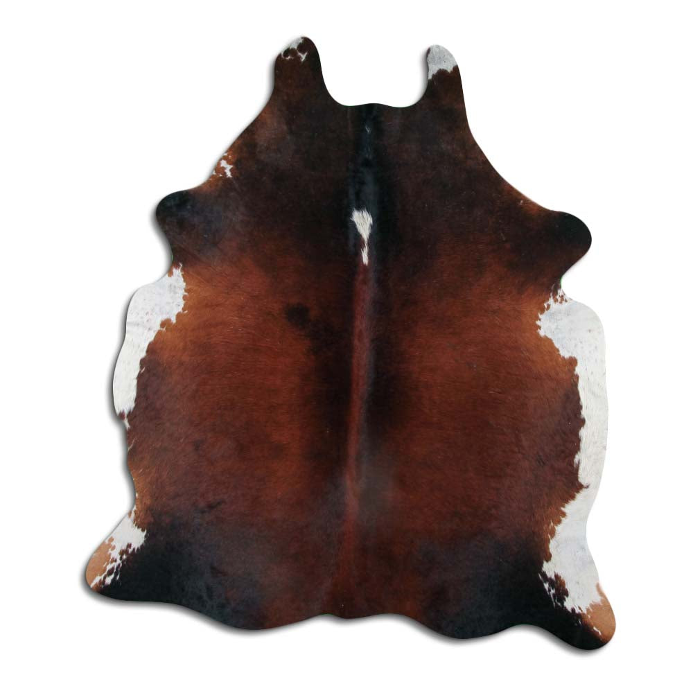 Rudas karvės kailis L
