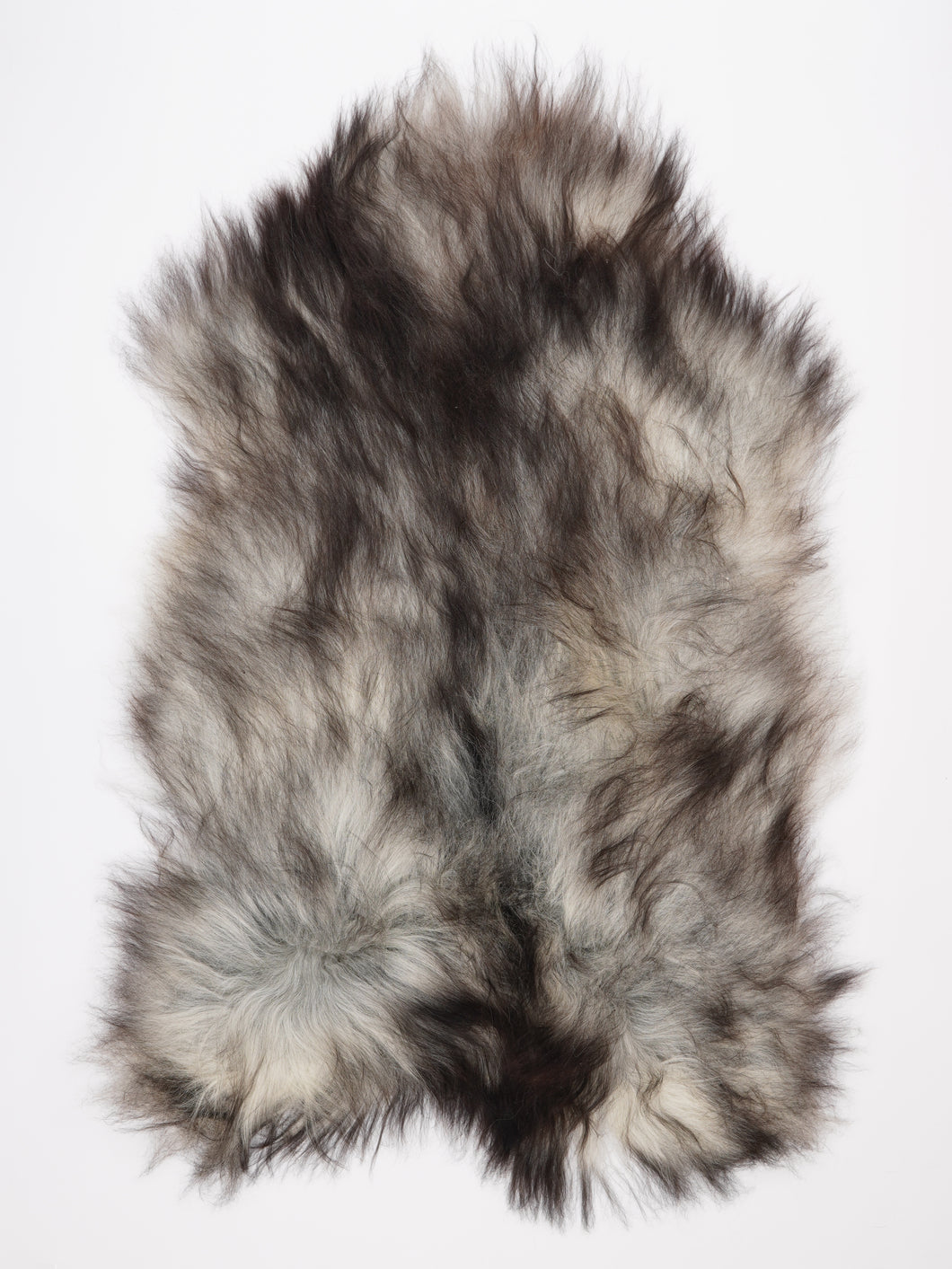 Pilkas islandiškas avikailis XXXL