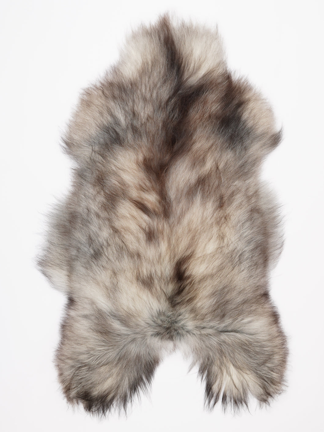 Pilkas islandiškas avikailis XL