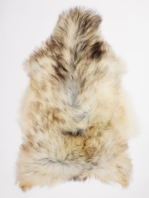 Pilkas islandiškas avikailis XXL