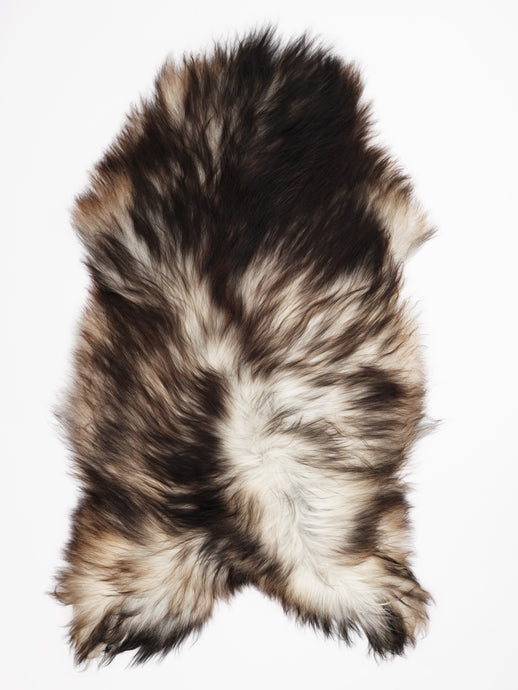 Pilkas islandiškas avikailis XXL