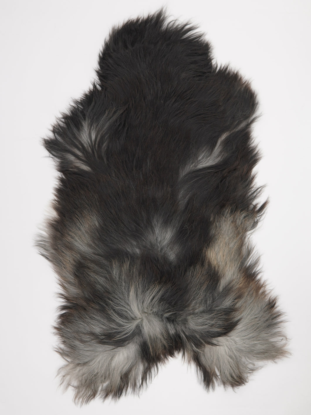 Pilkas islandiškas avikailis XXL