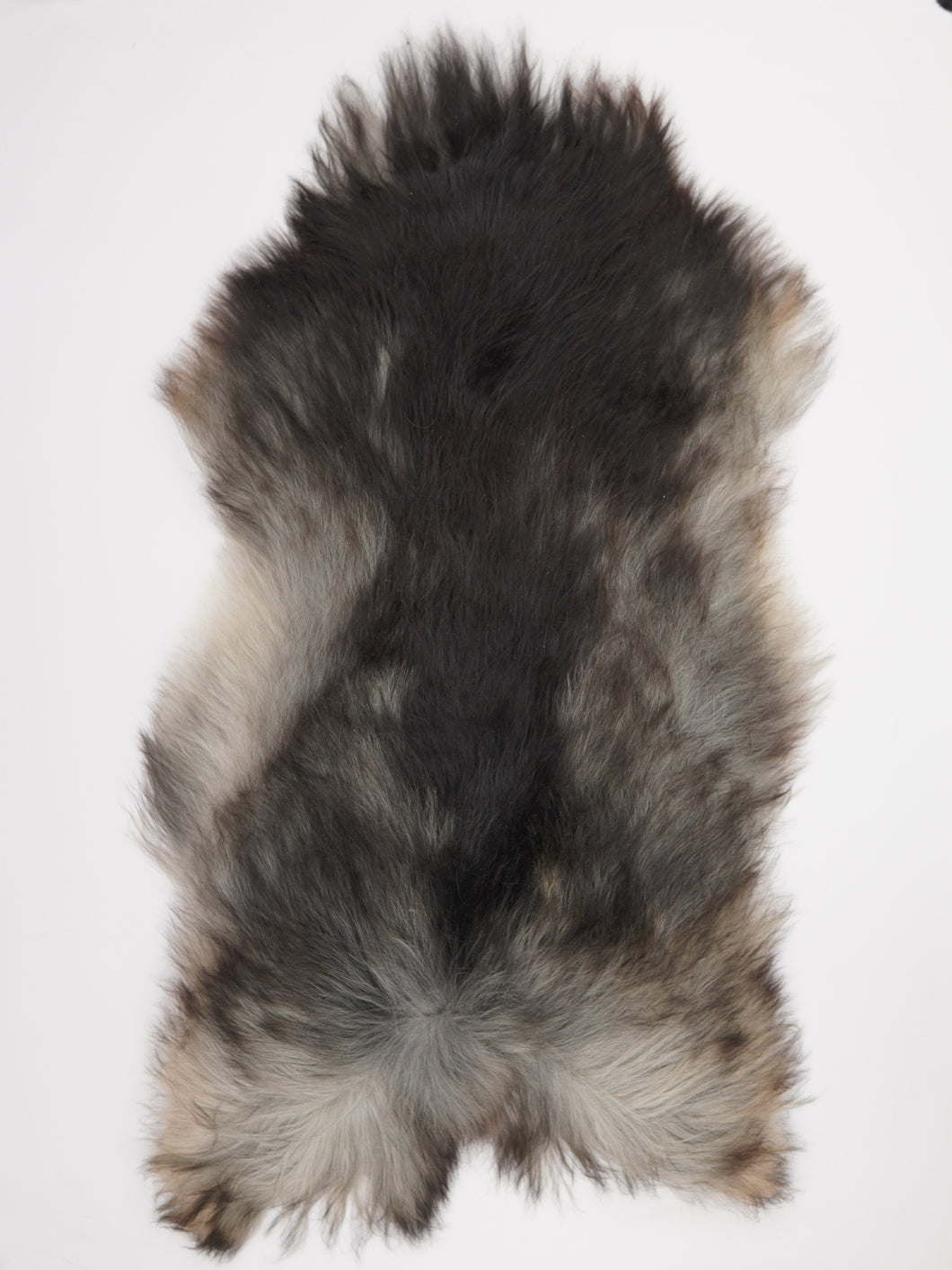 Pilkas islandiškas avikailis XXXL