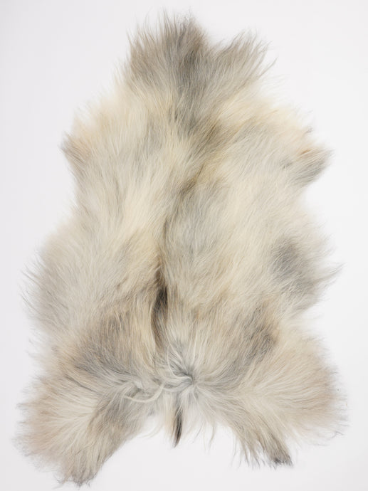 Pilkas islandiškas avikailis XXL