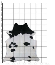 Įkelti vaizdą į galerijos rodinį, Baltas/Juodas karvės kailis XL
