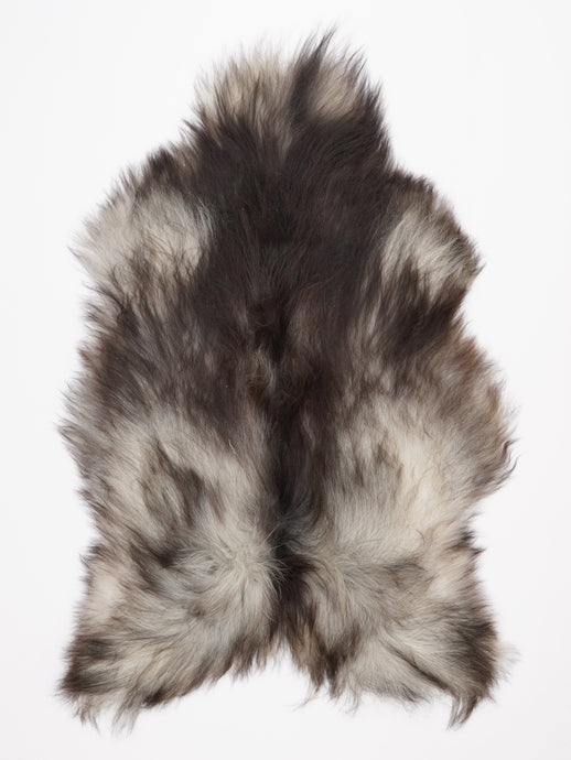 Pilkas islandiškas avikailis XXL