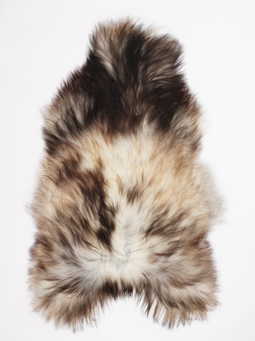 Pilkas islandiškas avikailis XXL